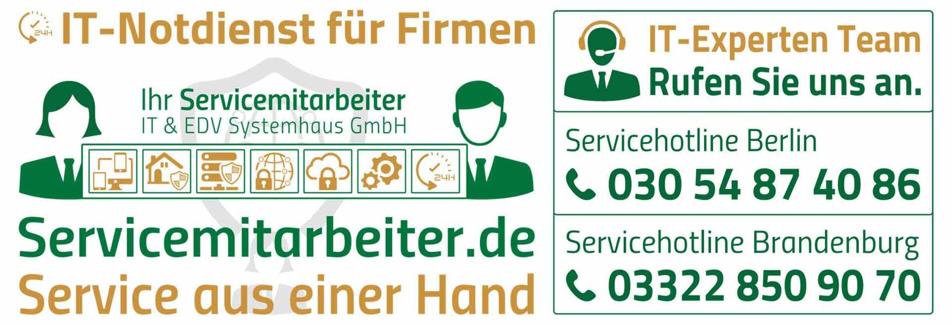 Links - Servicemitarbeiter - IT & EDV Systemhaus